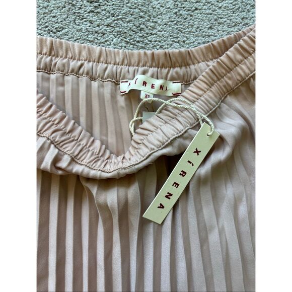 NWT Xirena "Sienna" Pink Pleated Skirt, size XS, $225 - Picture 5 of 8